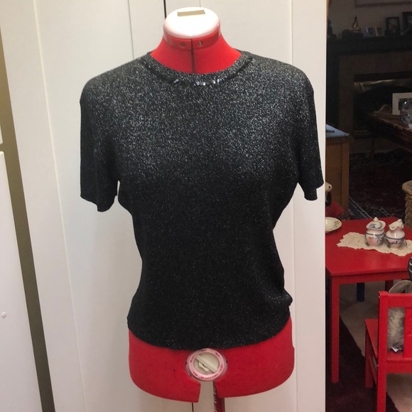 retro feel evening sweater - Picture 1 of 4